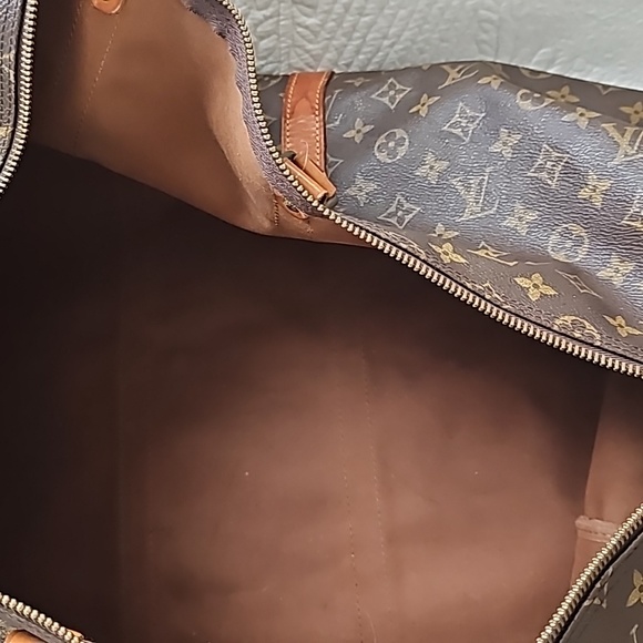 💎✨Beautiful✨💎 Authentic Louis Vuitton Monogram Keepall 60 Bandouliere - Picture 9 of 16